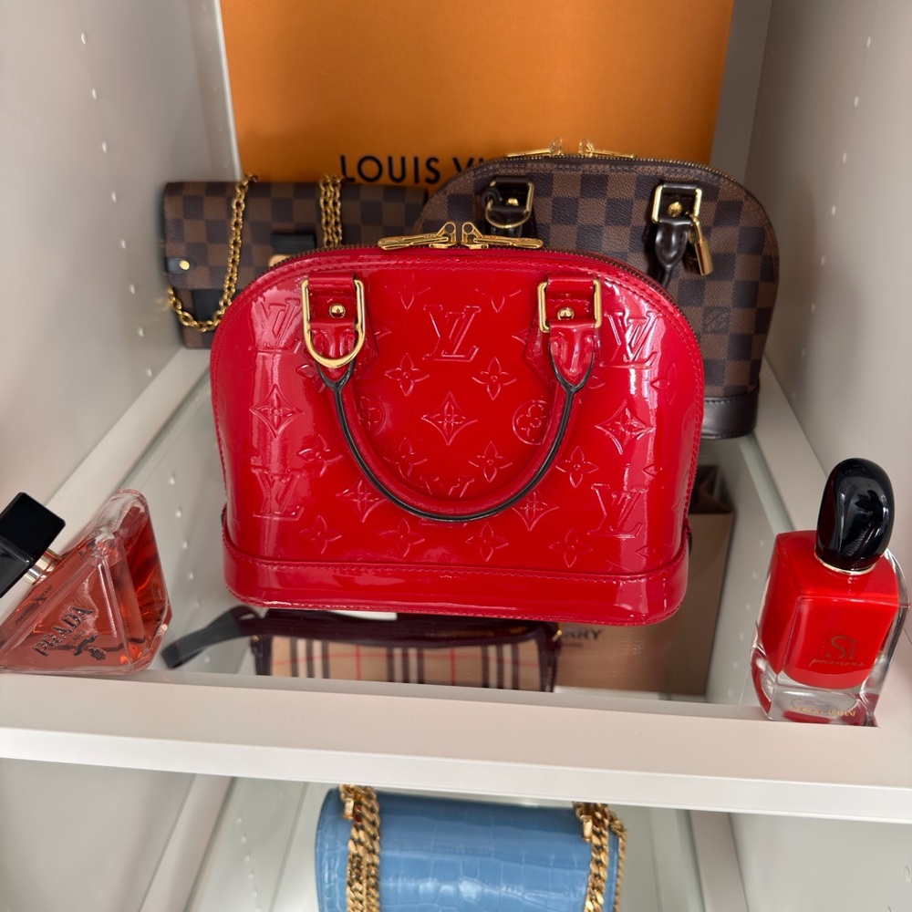 Louis Vuitton Cherry Red Mini Bag